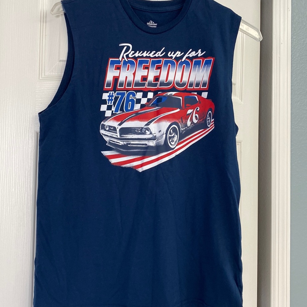 Patriotic tank top size 18 (XXL)